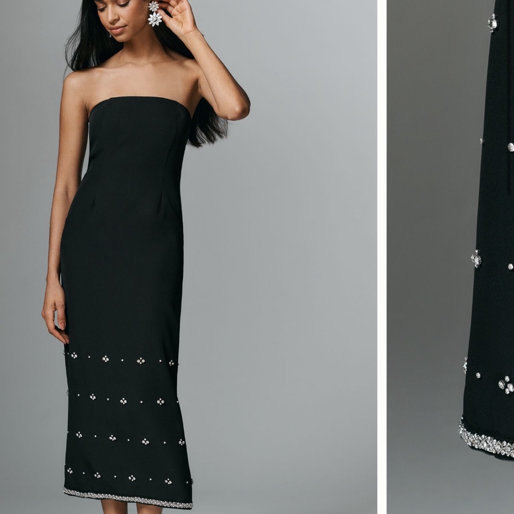 NWT Anthropologie 4th&Reckless Black Dress